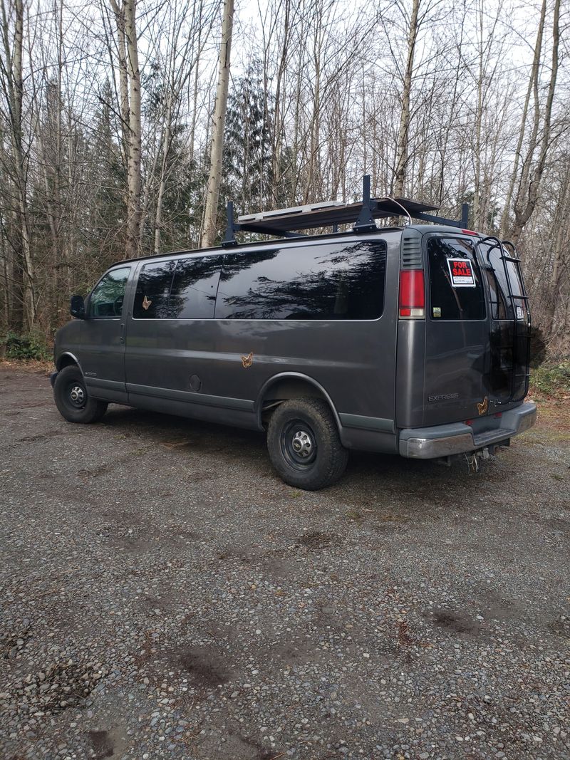 Picture 5/8 of a 2000 Chevy Express 3500 LS Converted Tows 10k for sale in Snoqualmie, Washington