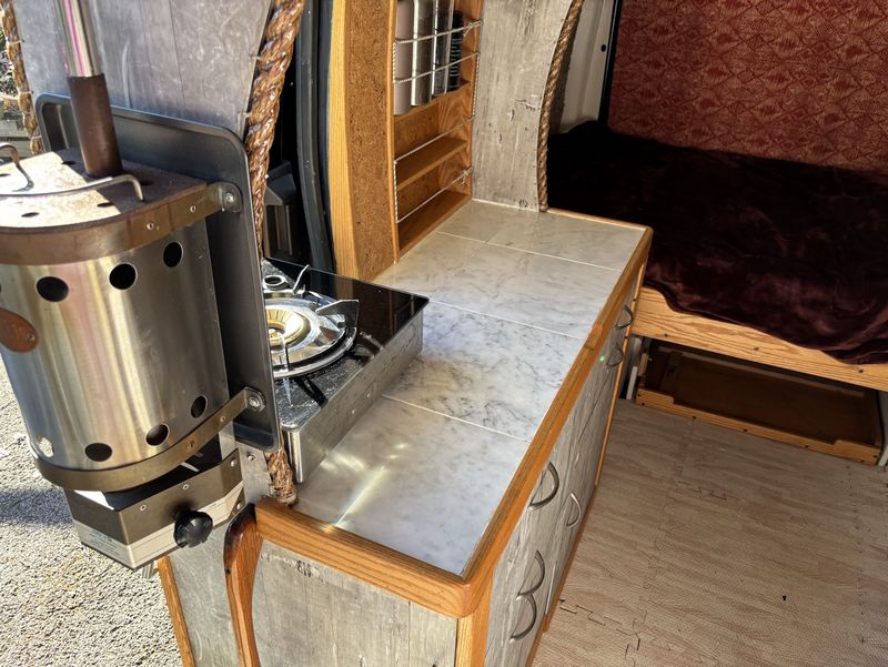 Picture 2/35 of a 2015 Ford Transit 250 Diesel High Roof conversion van for sale in Chagrin Falls, Ohio