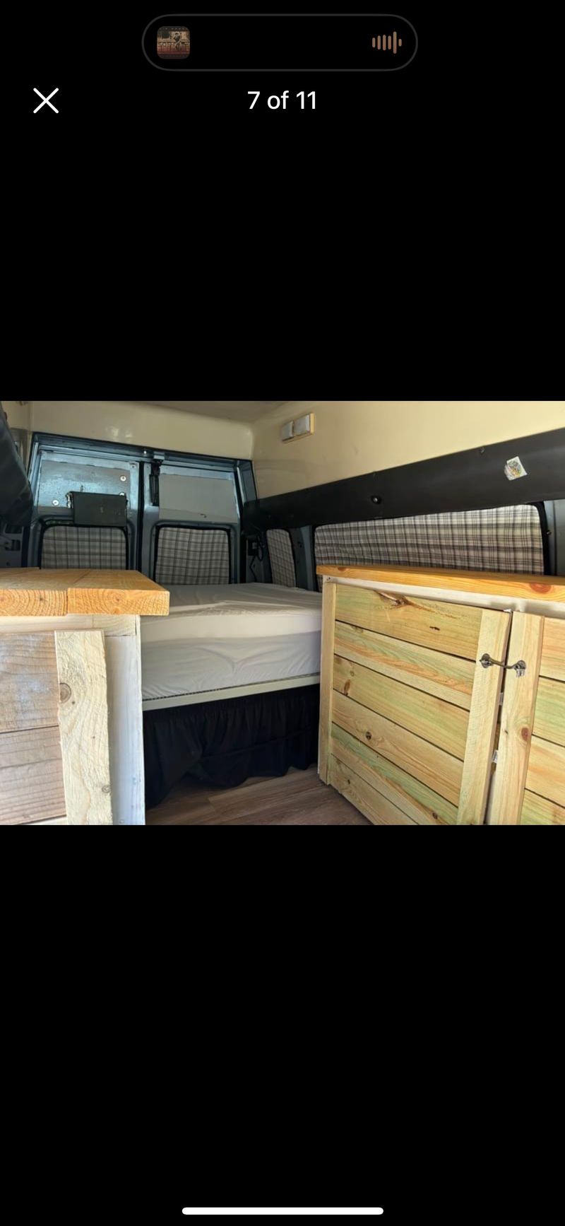 Picture 3/9 of a 7.3 Diesel Minimalist Van with 2in lift  for sale in King George, Virginia