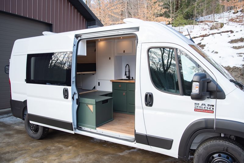 Picture 1/32 of a Nationwide delivery! 2022 RAM ProMaster Campervan Conversion for sale in Cheshire, Massachusetts
