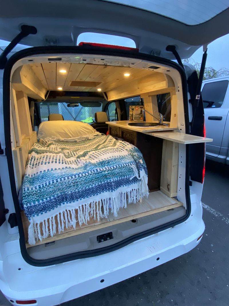 Picture 5/8 of a 2014 Ford Transit Connect XLT “Perfect Compact Camper Van” for sale in Shelton, Connecticut