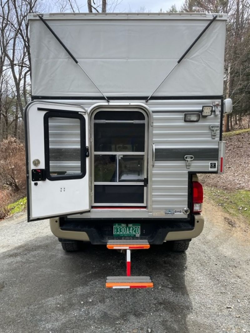 Picture 2/14 of a Four Wheel Fleet Pop-Up Camper with Toyota Tacoma Truck for sale in Thetford Center, Vermont