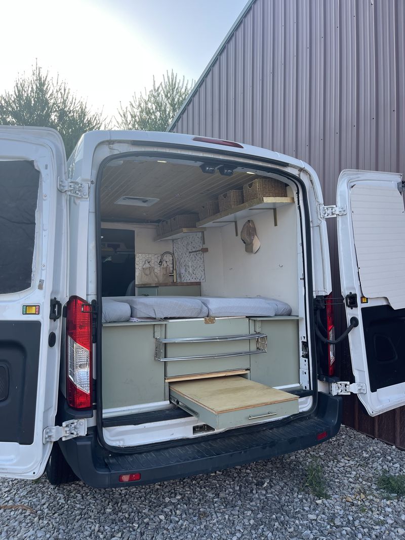Picture 3/19 of a 2017 Transit 250 SRW Medium Roof Van Fully Converted for sale in Lexington, Kentucky