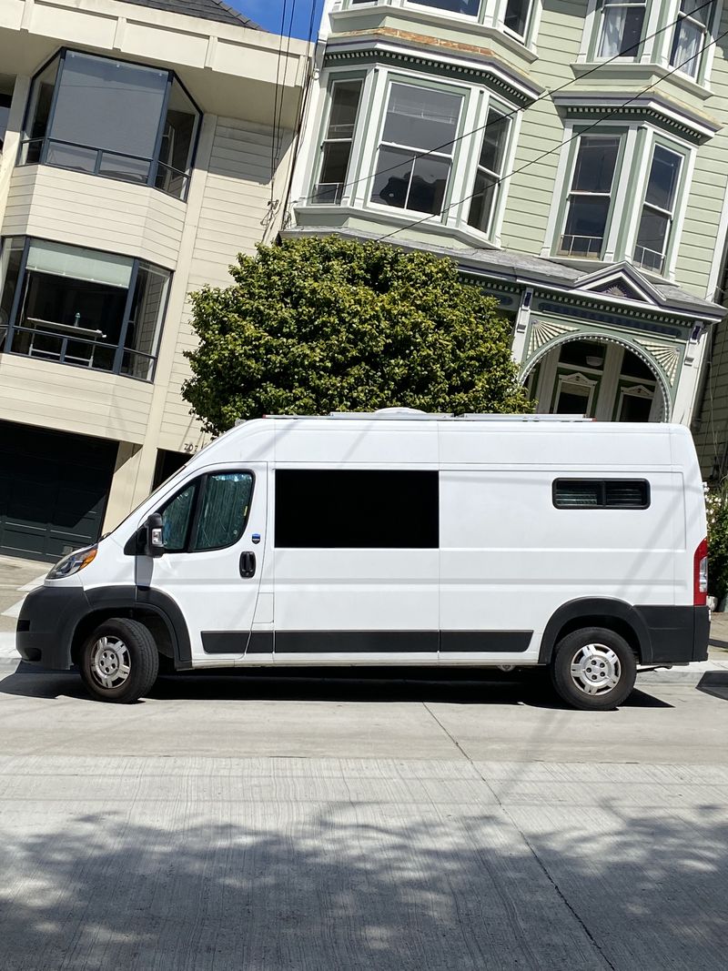 Picture 1/19 of a 2021 RAM Promaster High Roof Conversion Van - LOW MILEAGE for sale in San Francisco, California