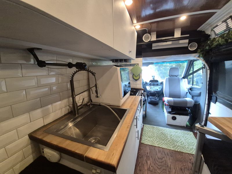 Picture 5/22 of a Off-Grid 2006 Sprinter Camper; Solar + Diesel Heat + AC for sale in Oakland, California