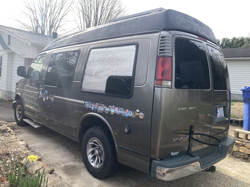 Picture 3/15 of a 2002 GMC Conversionvan Camper for sale in Asheville, North Carolina