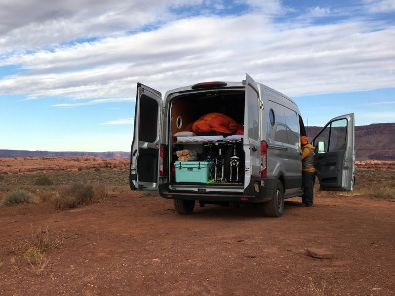 Picture 1/16 of a 2019 Ford Transit Medium Roof Camper Van for sale in Yonkers, New York