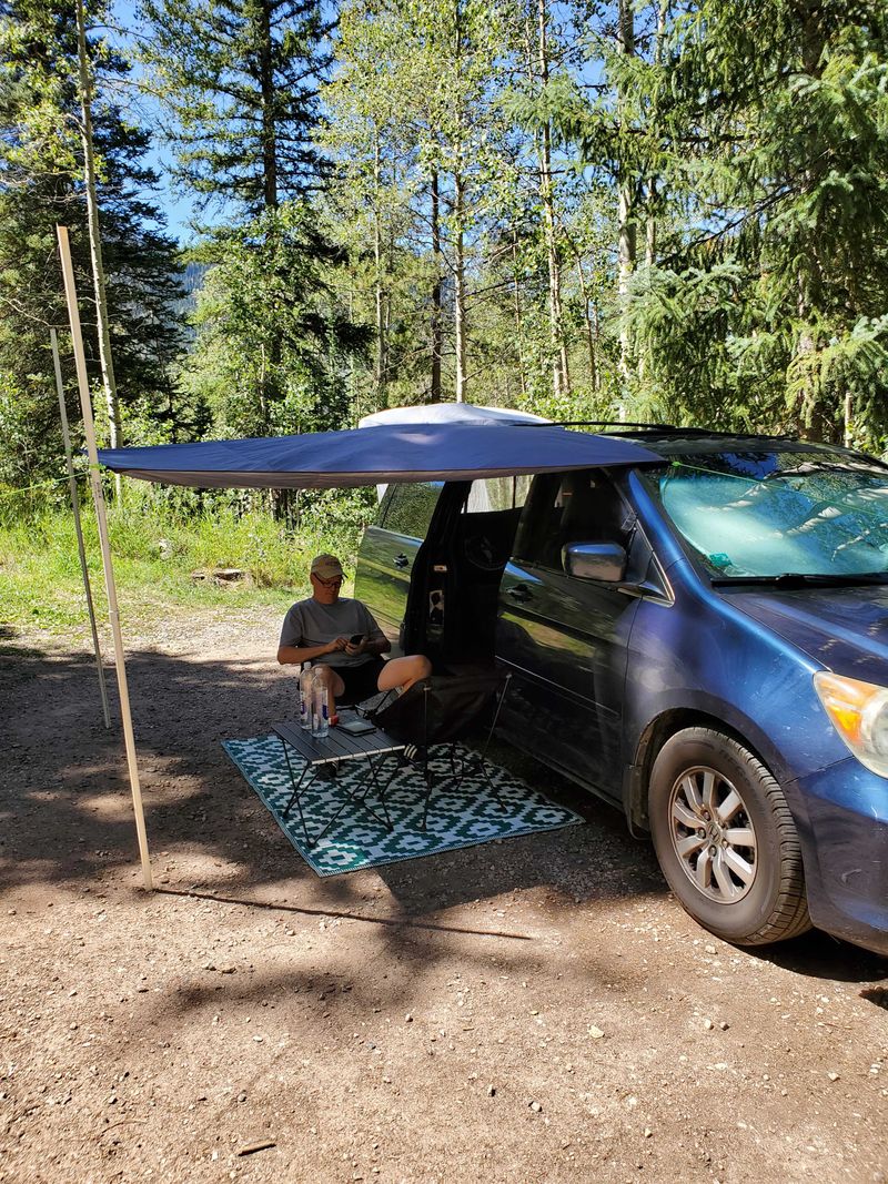 Picture 2/15 of a 2010 Honda Odyssey Camper Conversion for sale in Lakewood, Ohio