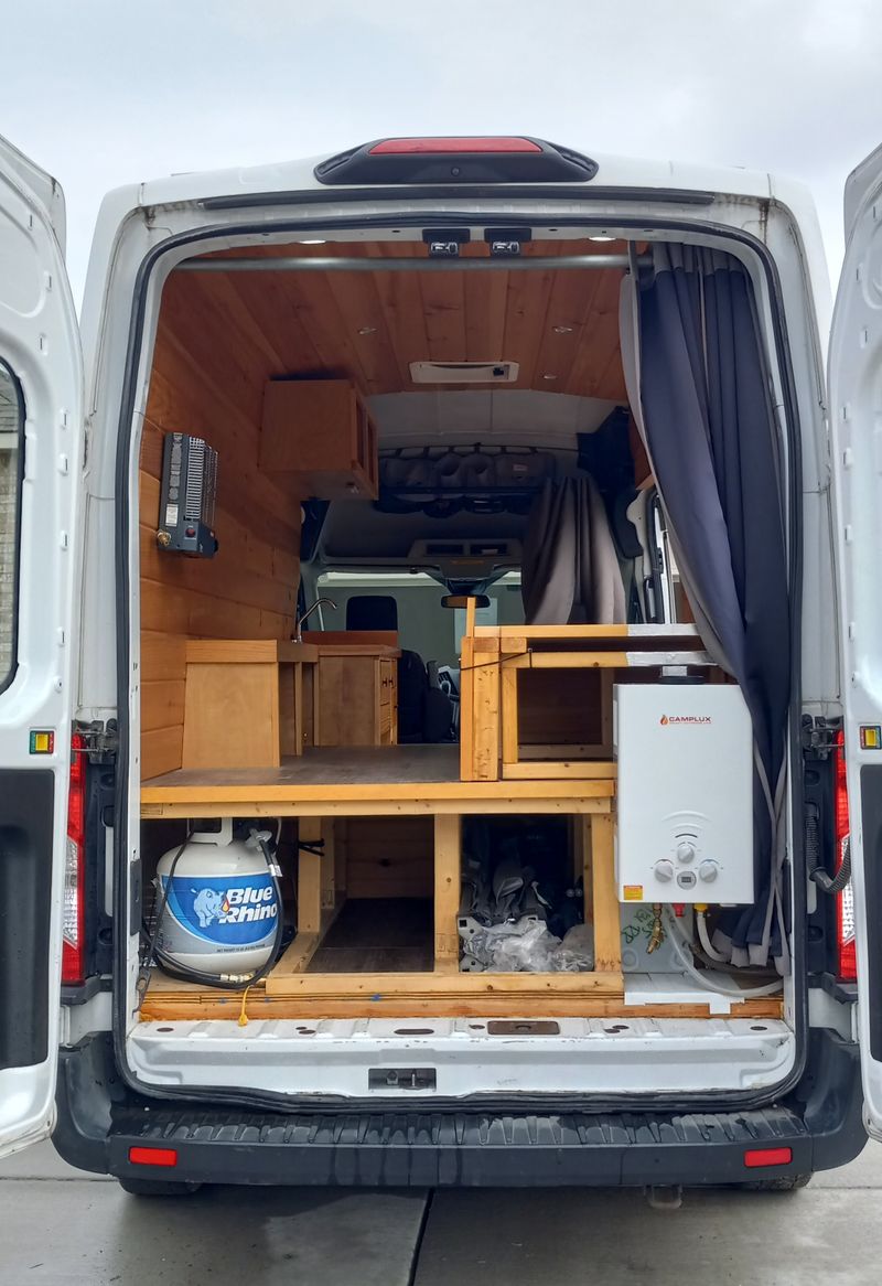 Picture 5/13 of a 2019 ford transit 250 high roof campervan for sale in Lafayette, Louisiana