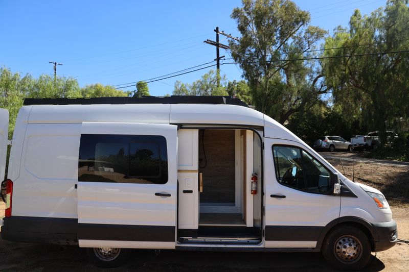 Picture 2/36 of a Off-Grid Ford Transit Campervan w/ Shower & Starlink WiFi for sale in San Diego, California