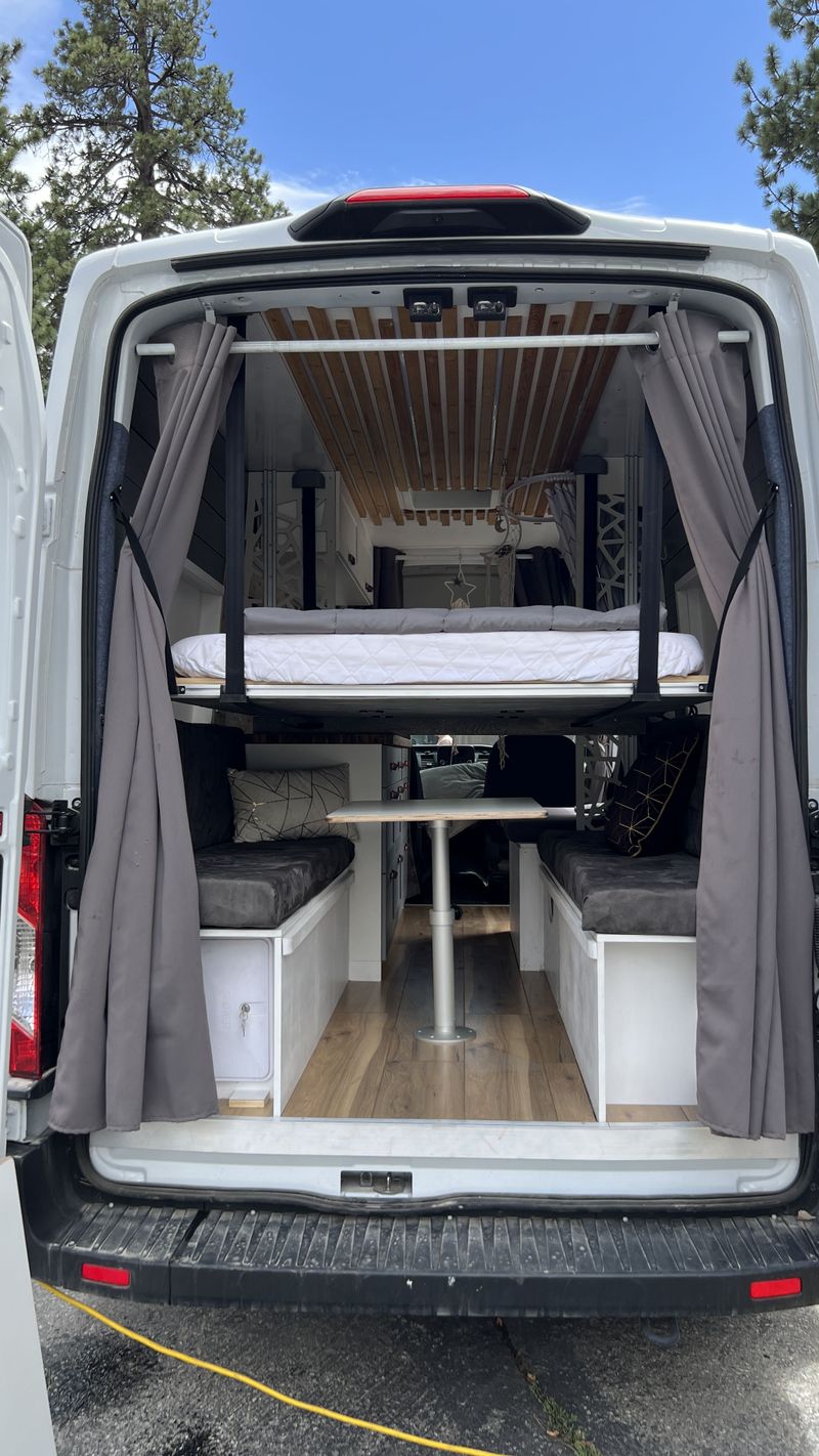 Picture 3/15 of a NEW campervan with ELEVATOR BED & indoor bathroom for 2-3 for sale in Big Bear City, California