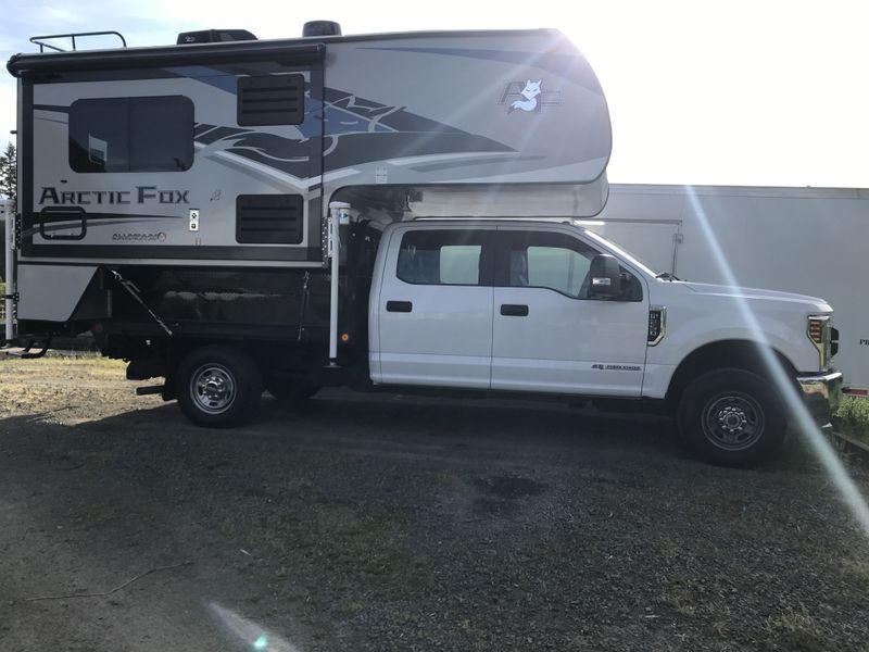 Picture 2/6 of a 2022 Arctic Fox 990 camper + 2019 F250 for sale in Portland, Oregon
