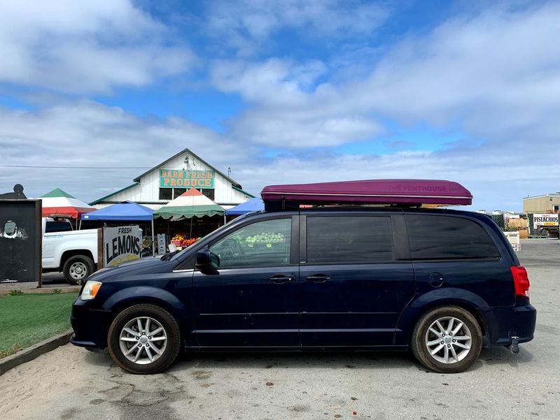 Picture 2/17 of a 2013 Jucy Dodge Grand Caravan Camper Van with Roof Tent for sale in Santa Monica, California