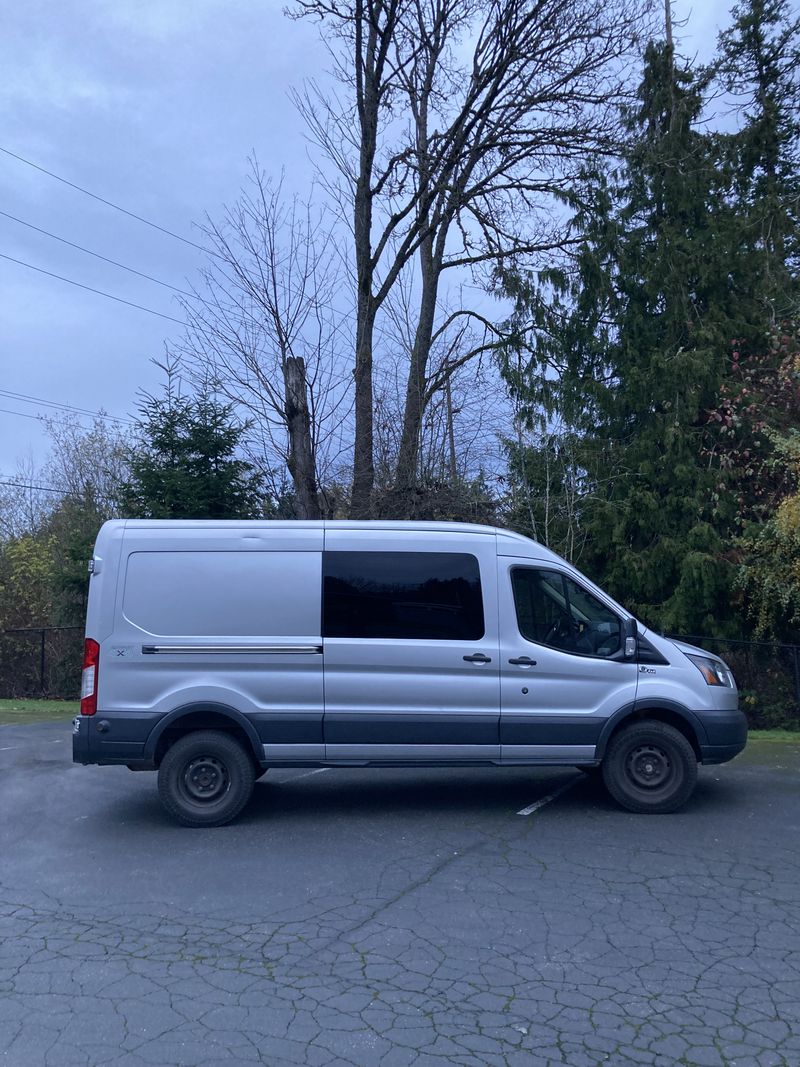 Picture 1/11 of a 2017 Ford Transit 4x4 (Quigley) 250 Med Roof RWB for sale in Seattle, Washington