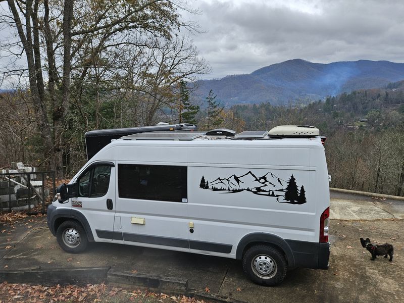Picture 2/33 of a Newly converted 3500 Ram ProMaster camper van for sale in Franklin, North Carolina