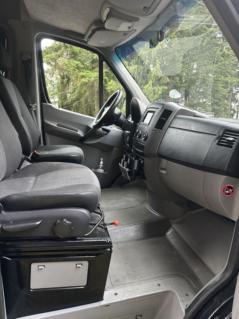 Picture 2/16 of a 2011 sprinter 170 RWD camper, seats 6, sleeps 4 for sale in Seattle, Washington