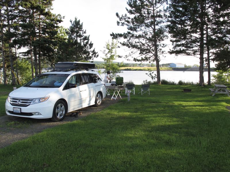 Picture 1/5 of a 2011 Honda Odyssey Custom Camping Van for sale in Seattle, Washington