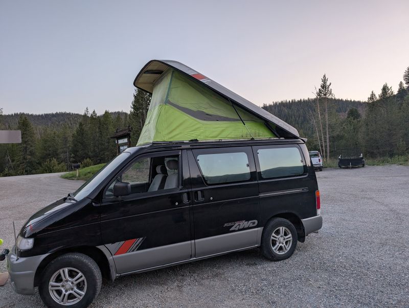 Picture 1/21 of a 1996 Mazda Bongo Friendee - 4 Wheel Drive, Pop-Top for sale in Ketchum, Idaho