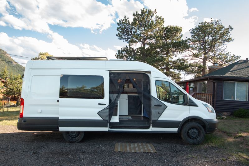 Picture 2/45 of a 2015 Ford Transit 350 Self Converted Camper Van for sale in Estes Park, Colorado