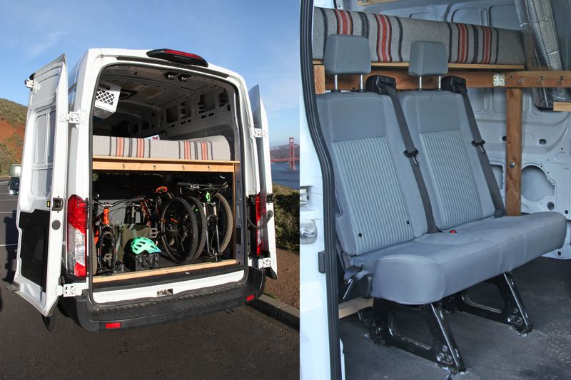 Picture 2/3 of a Ford Transit w/stock interior for sale in San Francisco, California