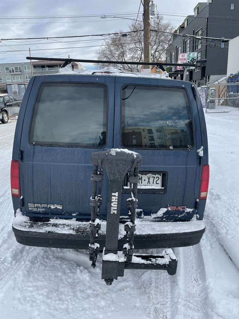 Picture 2/9 of a 1998 GMC Safari AWD Camper w Solar Panels for sale in Denver, Colorado