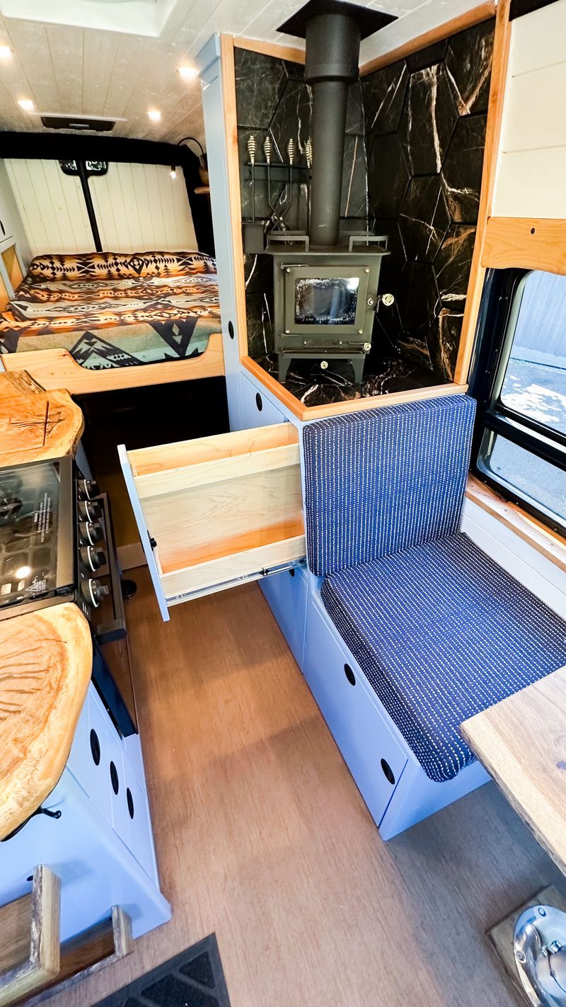 Picture 5/42 of a Custom built four season off grid adventure-van for sale in North Yarmouth, Maine