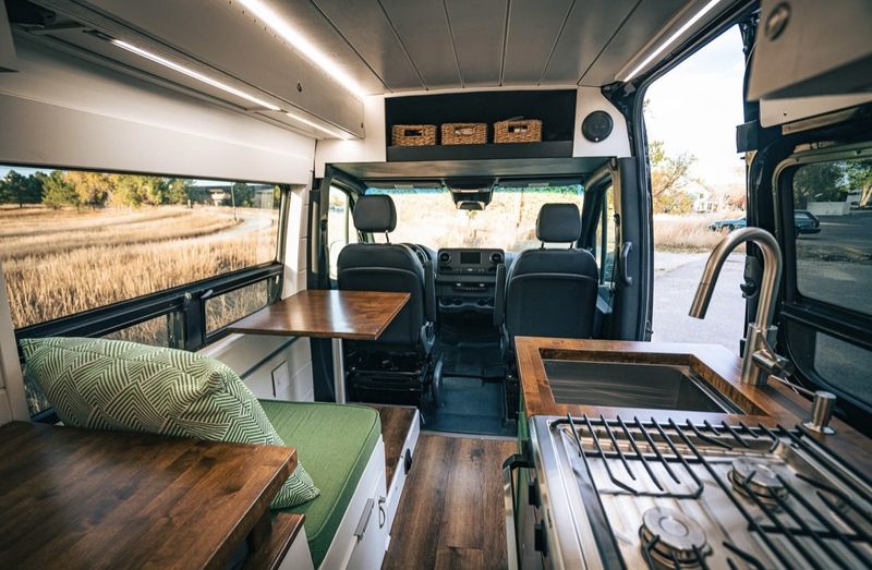 Picture 1/8 of a Full Converted 2019 Mercedes Benz Sprinter 4x4 Diesel 170 wb for sale in Boulder, Colorado