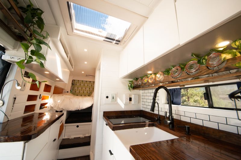 Picture 1/45 of a 2015 Ford Transit 350 Self Converted Camper Van for sale in Estes Park, Colorado