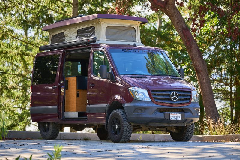 Picture 1/29 of a 2016 Mercedes Sprinter Sportsmobile 4x4 Reg. body 16K miles for sale in Port Townsend, Washington