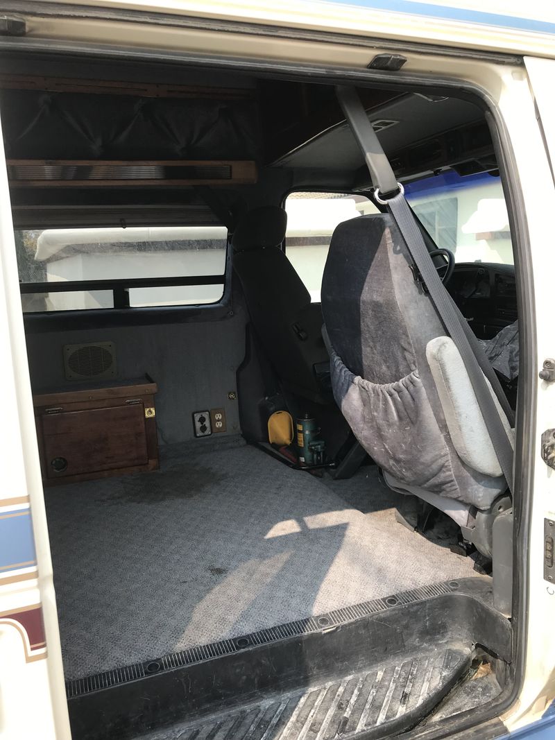 Picture 3/8 of a 1996 Ford Econoline E350 Van conversion diesel  for sale in Hollister, California