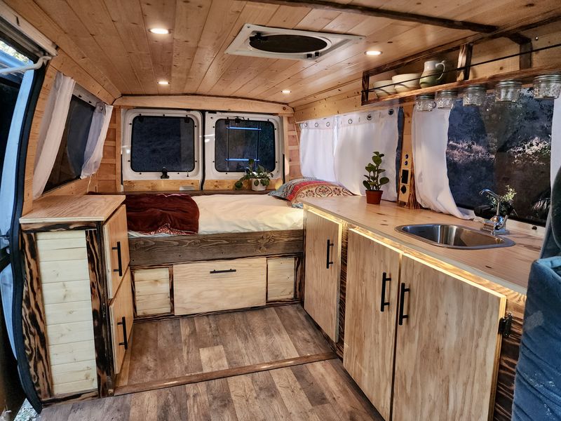 Picture 3/7 of a Ford E-150 Van Conversion w/ roof deck and solar LOW MILES for sale in Los Angeles, California