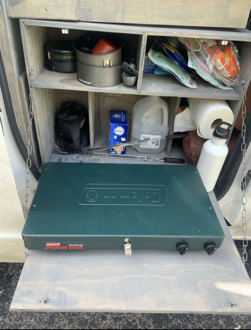 Picture 5/8 of a 2015 Nissan NV200 Converted Plus Rooftop Tent for sale in Winchester, Kentucky