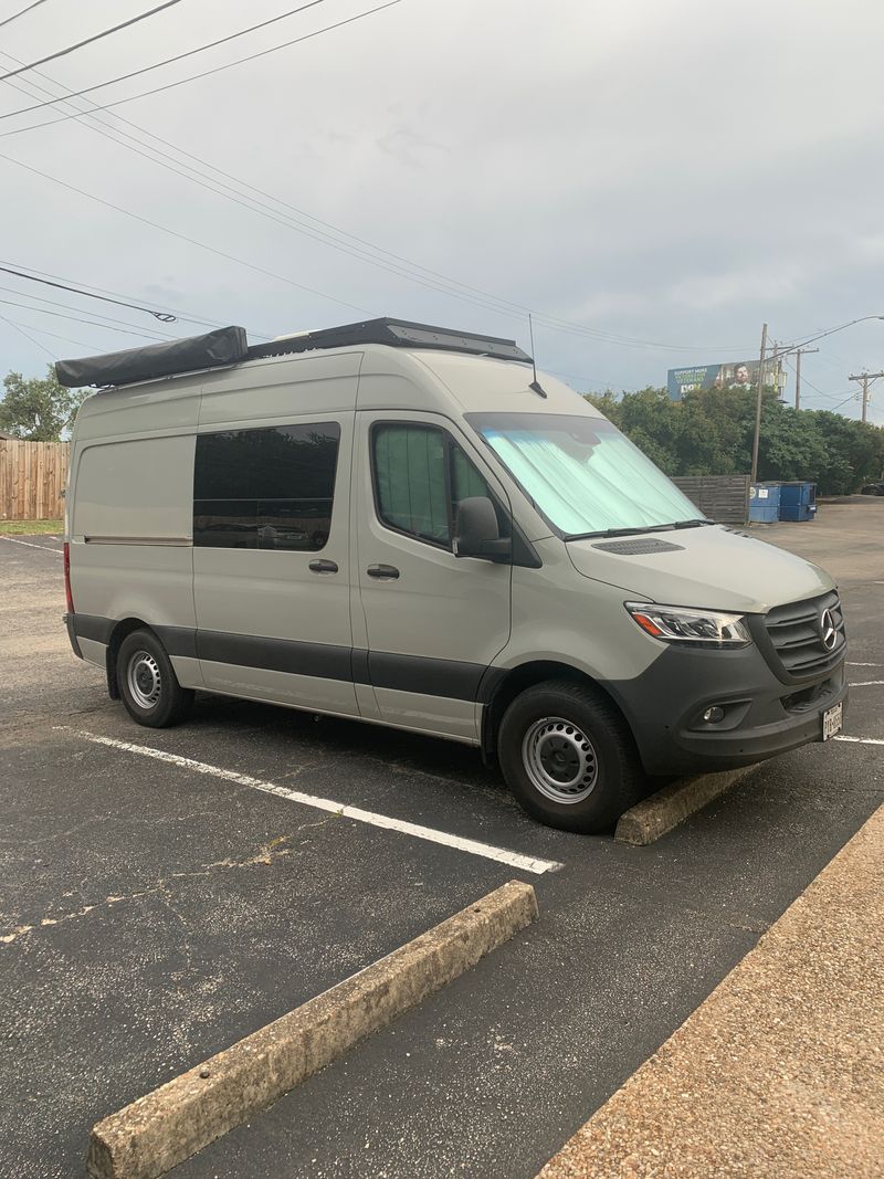 Picture 4/19 of a 2021 Mercedes Sprinter 2500 144 ExtWnty Hitop Cstm Cmpr Van for sale in Austin, Texas