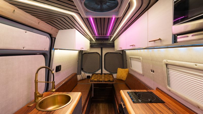 Picture 1/10 of a 2023 AWD Mercedes Sprinter - Social - "Lt Van Taylor" for sale in San Diego, California