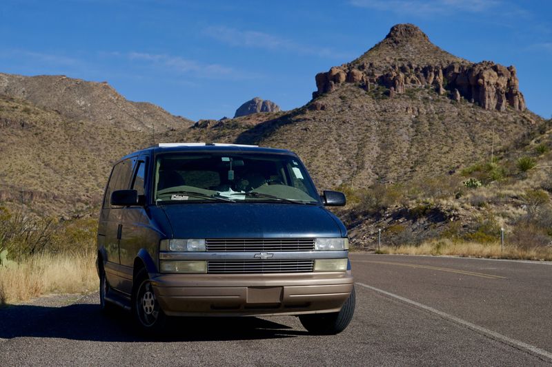 Picture 1/8 of a 2003 Chevy Astro Camper Van for sale in Mariposa, California
