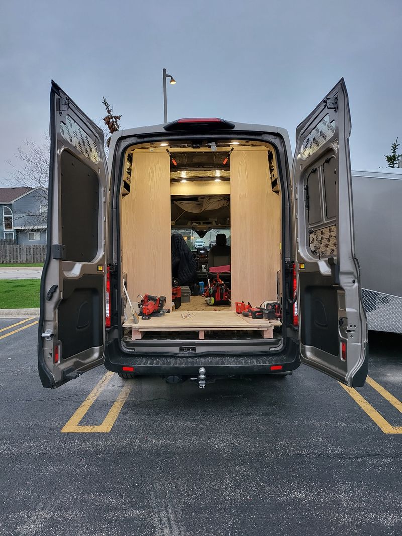 Picture 4/15 of a Price drop Ford Transit camper project 65 to 55k for sale in Carol Stream, Illinois