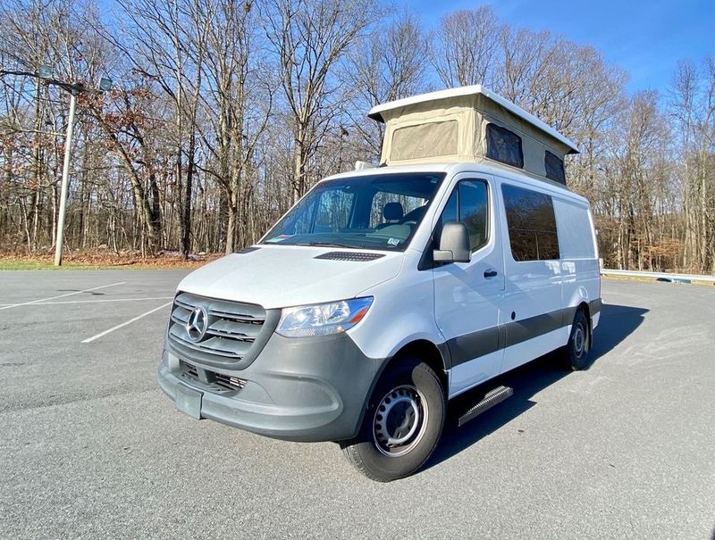 Picture 5/21 of a Mercedes Conversion Camper Van with Penthouse Pop top for sale in Bangor, Pennsylvania