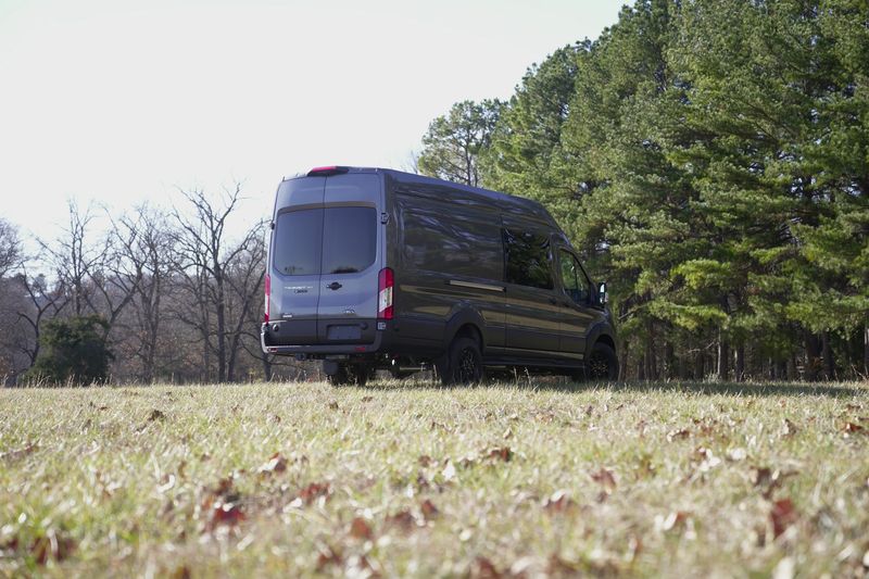 Picture 5/13 of a 2023 Carbonized Gray Trail Ford Transit 350 High-Roof EXT for sale in Fayetteville, Arkansas