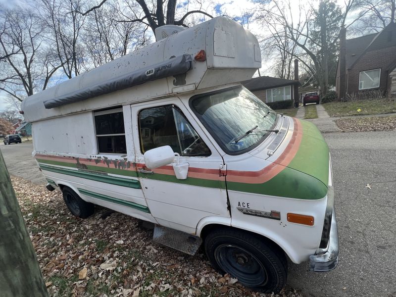 Picture 1/7 of a PRICE DROP!! 1989 GMC Vandura SKOOLIE  for sale in Detroit, Michigan