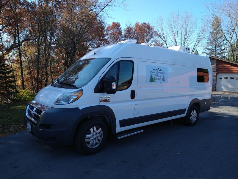 Picture 1/13 of a Promaster 3500 high roof extended for sale in Ogdensburg, Wisconsin