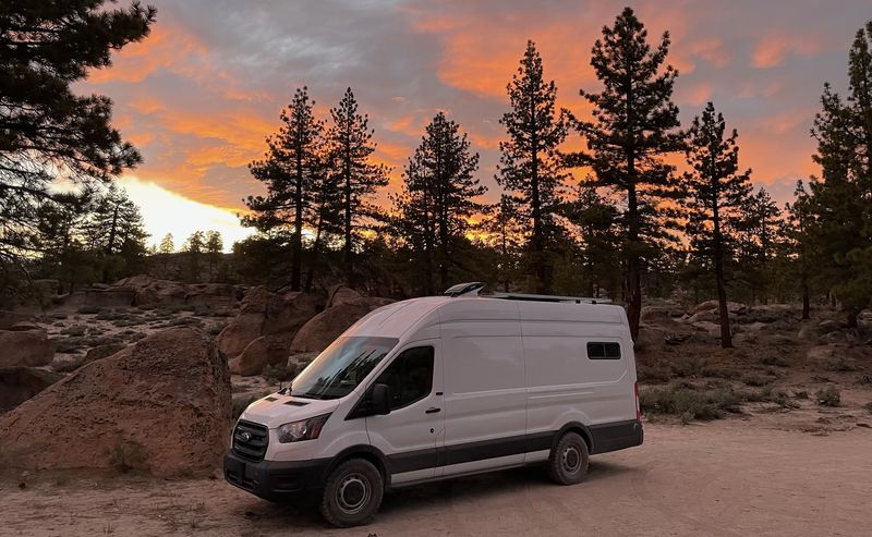 Picture 1/28 of a 2020 Ford Transit Extended High Roof for sale in Winthrop, Washington