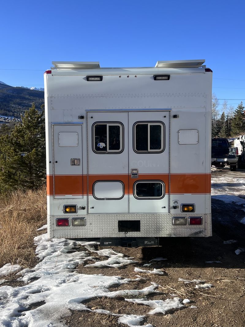 Picture 5/20 of a 1999 ford f 450 4x4 ambulance body rv conversion for sale in Silverthorne, Colorado