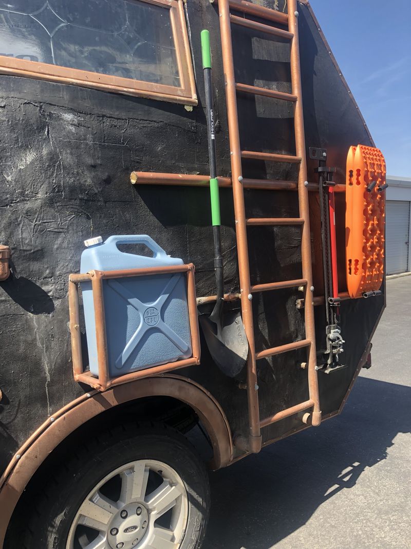 Picture 2/17 of a Custom 4x4 f-150 Kevlar composite camper project for sale in Ogden, Utah