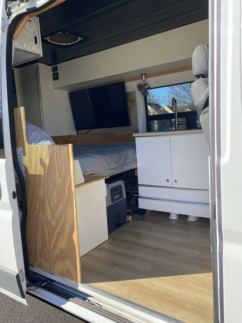 Picture 3/10 of a Promaster with indoor shower, toilet and brand new engine for sale in Seattle, Washington