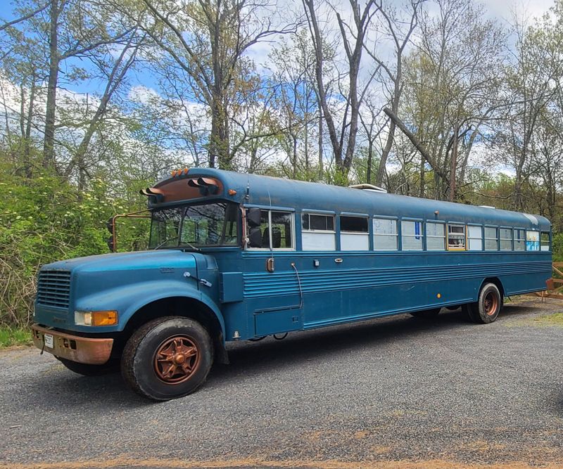 Picture 1/8 of a 1998 Bluebird International T444E Converted Skoolie  for sale in Barnardsville, North Carolina