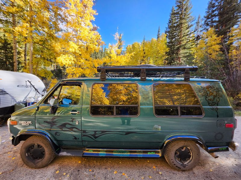Picture 1/45 of a 1995 Chevy g20 van/off grid/ conversion for sale in Aurora, Colorado