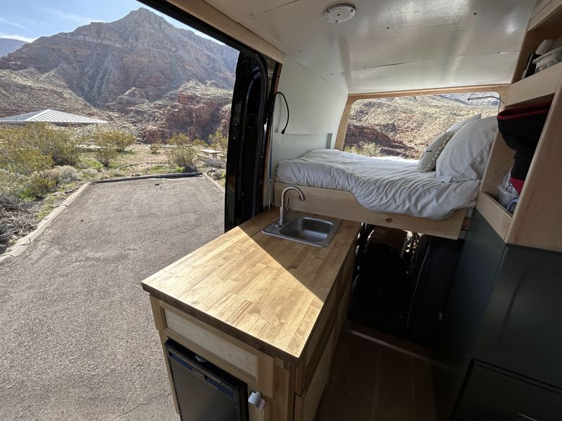 Picture 5/19 of a Off-Grid Mercedes Sprinter Van – Solar and Diesel Heater for sale in Pasadena, California