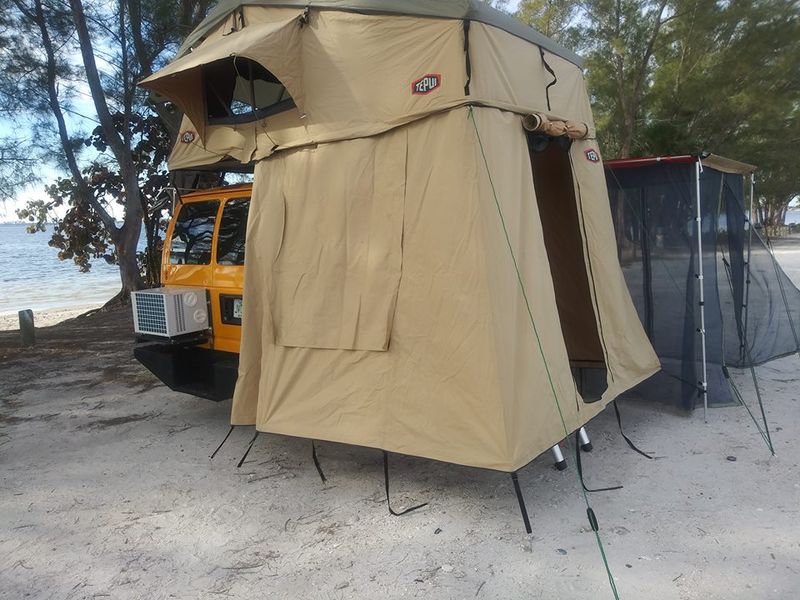 Picture 1/9 of a Ford E350 extended Camper van 2008 5.4 gas for sale in Tampa, Florida