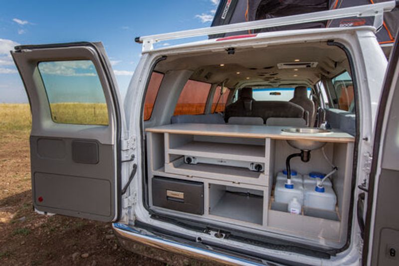 Picture 5/7 of a Ford Econoline Camper Sleeps and Seats 5!  for sale in Cedar Park, Texas