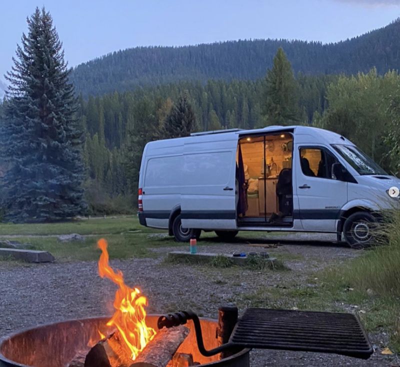 Picture 1/9 of a 2008 Dodge Sprinter fully off-grid camper for sale in Bellevue, Washington